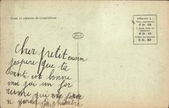 Abadía de la POSTAL de la VENDIMIA Saint de la tumba de Denis de rey Dagobert 1r