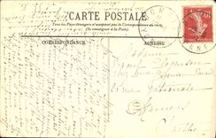 La POSTAL de la VENDIMIA Sens la catedral la puerta central del ataque frontal lleva Etinne santo