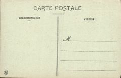 VINTAGE POSTCARD Luchon Cursed Mounts seen through the notch of the Port of Venasque