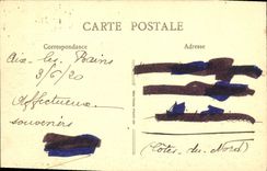 VINTAGE POSTCARD Savoy Aix Les Bains View and Lake Of Le Bourget