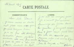 VINTAGE POSTCARD Drill Of Slow Road Forestiere De Combe Laval the gallery of the three tunnesl