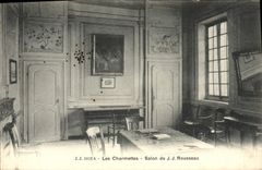 CPA Les Charmettes Salon JJ Rousseau