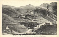 CPA Pelerinage De La Salette Le Cimetiere Et Les Baisses