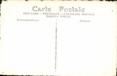 VINTAGE POSTCARD Masters Of the Print to the 18th work of Commercial Schale