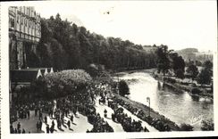 VINTAGE POSTCARD Heavy the Swimming pool And Gave