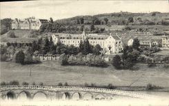 VINTAGE POSTCARD Heavy the convent of the Benedictines