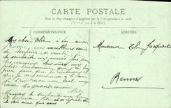 VINTAGE POSTCARD Heavy the convent of the Benedictines