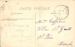 VINTAGE POSTCARD Heavy View Taken Martyrdom