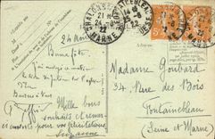 Casa histórica del museo de Orleans de la POSTAL de la VENDIMIA de Diane de Poitiers