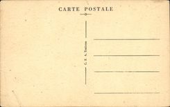 VINTAGE POSTCARD Passage de Gue Chevaux Fantasy