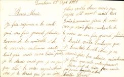 CPA Fantaisie Baiser de Lombron 