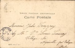 VINTAGE POSTCARD Fantasy Child Rifle