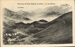 CPA Pelerinage de Notre Dame de la Salette Vu de Baisses