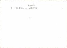 MODERN CARD Royan the Beach De Vallieres