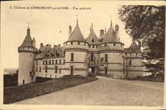 CPA Chateau De Chaumont Sur Loire Vue Generale