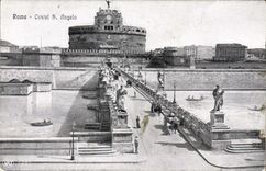 Casa de señorío de Roma de la POSTAL de la VENDIMIA S Ángel