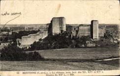 VINTAGE POSTCARD Montoire the Castle