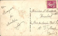 VINTAGE POSTCARD Montoire the Castle