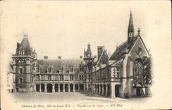 CPA Chateau De Blois Aile De Louis XII Facade sur la cour