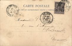 VINTAGE POSTCARD Have the Castle Park Dimensions