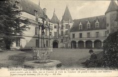 CPA Chaumont Chateau Aile du Levant Pavillon d'entree 