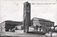 La POSTAL Roma Basilica di Agnese Fuori de la VENDIMIA la emparedó