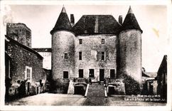 VINTAGE POSTCARD Nemours the Castle and the Tower