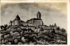 VINTAGE POSTCARD High Koenigsbourg View of the Castle