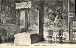 CPA Chateau De Cheverny Chambre a Coucher du roi