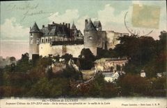 CPA Chateau de Luynes Chateau De la Terrasse vue splendide sur la Loire 
