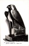 CPA Musee Du Louvre Epervier Epoque saite Rapace oiseau