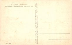 VINTAGE POSTCARD Valves Cathedral Saint Pierre