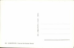 POSTAL MODERNA Compiegne visto en los montajes hermosos