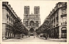 CPA Reims La Cathedrale