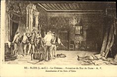 CPA Blois Le Chateau Assassinat du Duc de Guise
