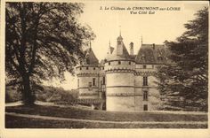 CPA Le Chateau de Chaumont sur Loire Vue Cote Est