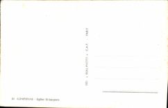 St Lacques de la iglesia de Compiegne de la POSTAL de la VENDIMIA