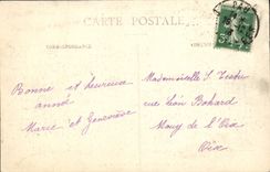 VINTAGE POSTCARD Pau the National Castle