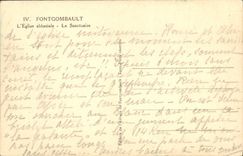 CPA Fontgombault L'Eglise Abbatiale Le Sanctuaire