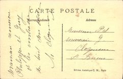 CPA Paris L'Arc de Triomphe du Carrousel