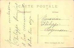 VINTAGE POSTCARD Paris Arc de Triomphe and places it Etoile