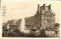 VINTAGE POSTCARD Paris the house of Flora to the garden of Tileries