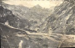 VINTAGE POSTCARD the Horseshoe Circus the bottom of Combe