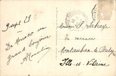 VINTAGE POSTCARD Monte Carlo and Monaco Panoramic View