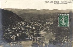 CPA Vals Les Bains Vue Generale
