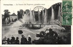 CPA Versailles Le Bassin de Neptune Grandes Eaux