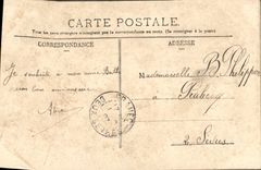 VINTAGE POSTCARD To remember of Auvergne