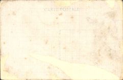 VINTAGE POSTCARD Musee Of Louvre Appears Colossal Holding a Lion Coming from the Palate of Sargon