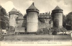 CPA Environs De Bagnoles De L'Orne Vue Generale du Chateau de Lassay