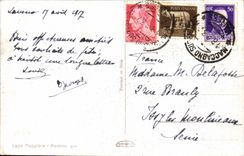 VINTAGE POSTCARD Lago Maggiore Baveno